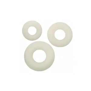 Alpha Liquid Silicone Glow-in-the-Dark Cock Ring Set