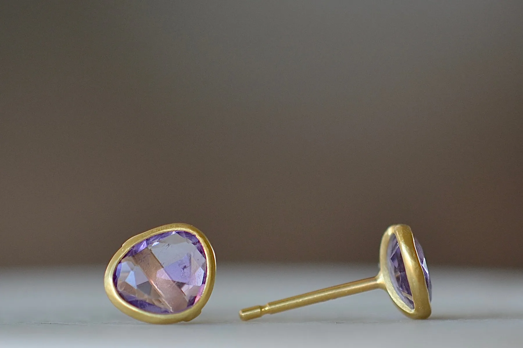 Amethyst Classic Studs