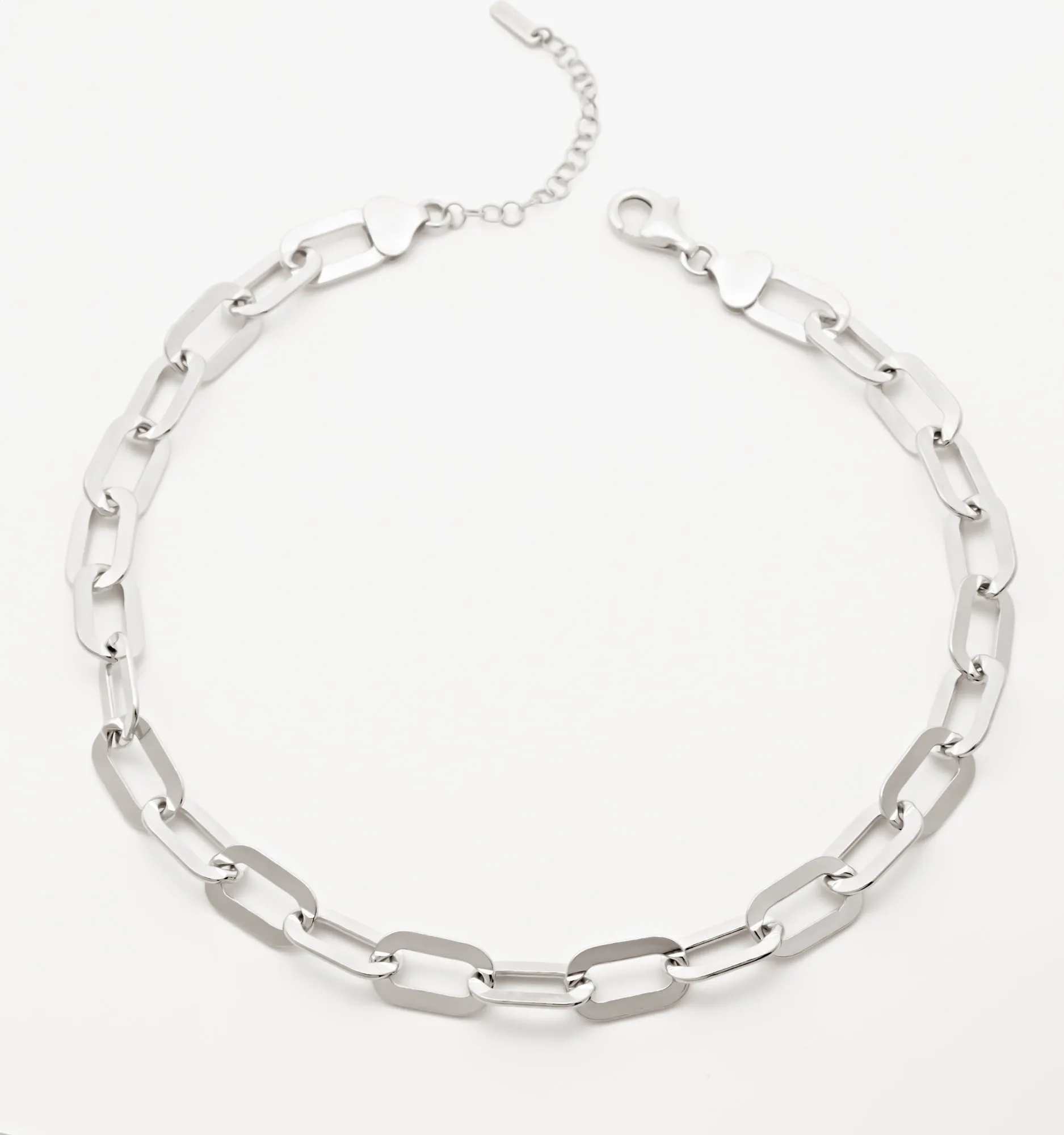 Chunky Chain Choker Necklace