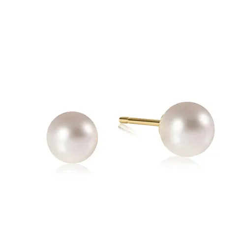 Classic Pearl 8mm Ball Stud