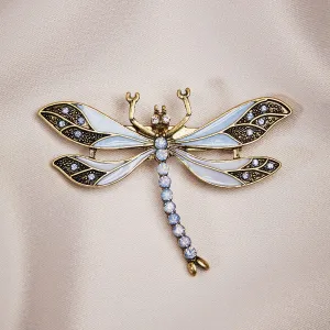 Dragonfly Brooch Light Blue