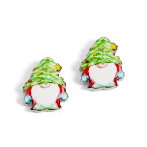 Gnome Earrings - Green Hat - Final Sale