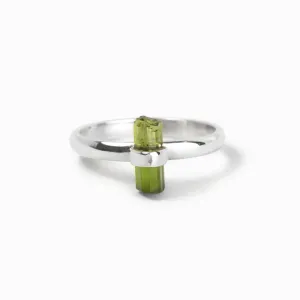 Green Tourmaline Ring