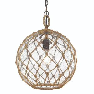 Haddoc Pendant Light 14 in. Gold Finish