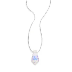 Iridescent Crystal Pendant on Chain