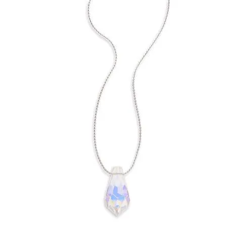 Iridescent Crystal Pendant on Chain