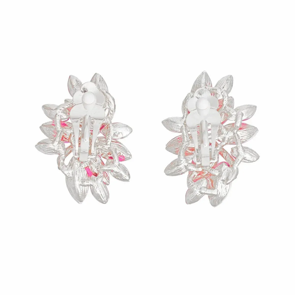 Marquise Studs: Fashionable Pink Earrings for Elegant Style