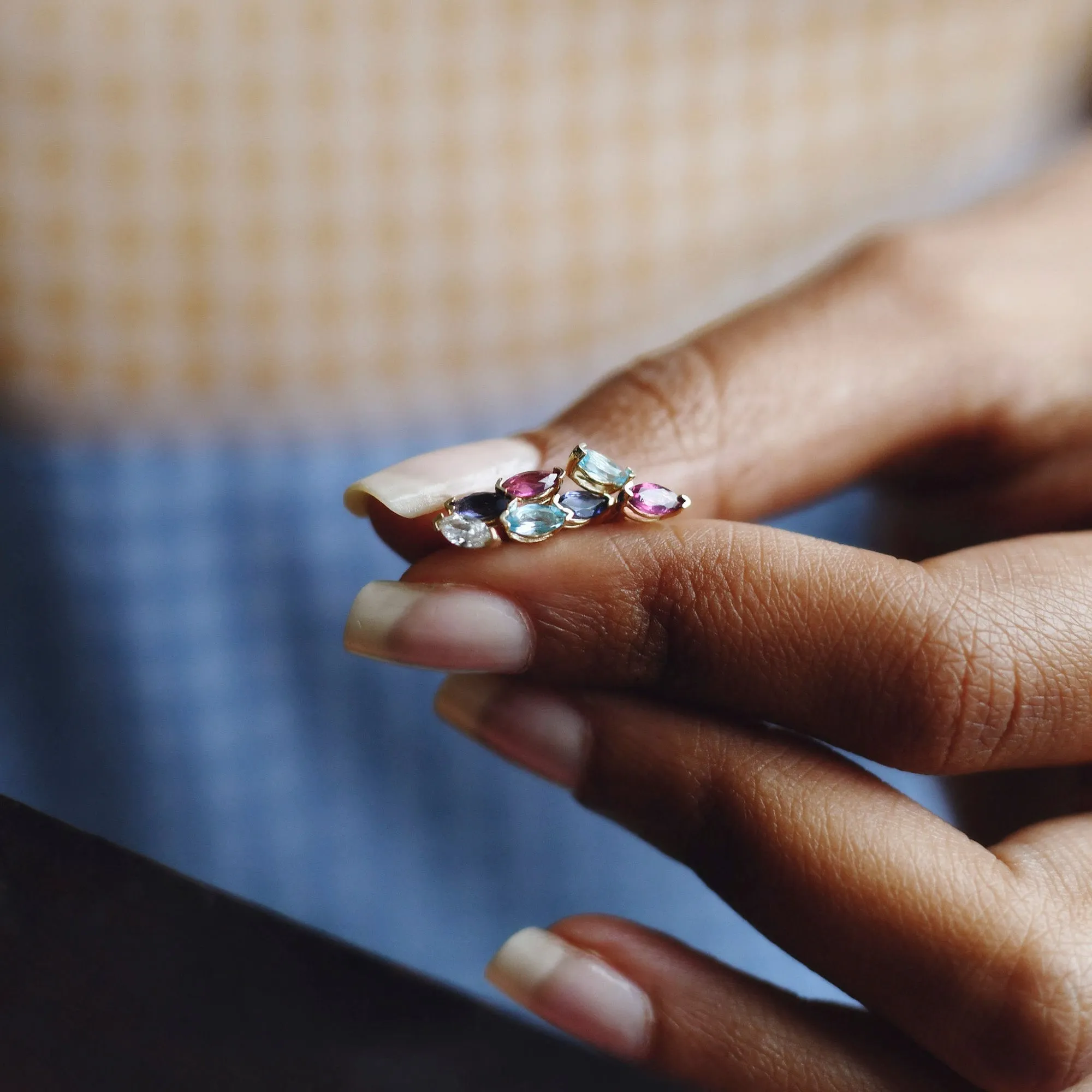 Marquise Wink Studs