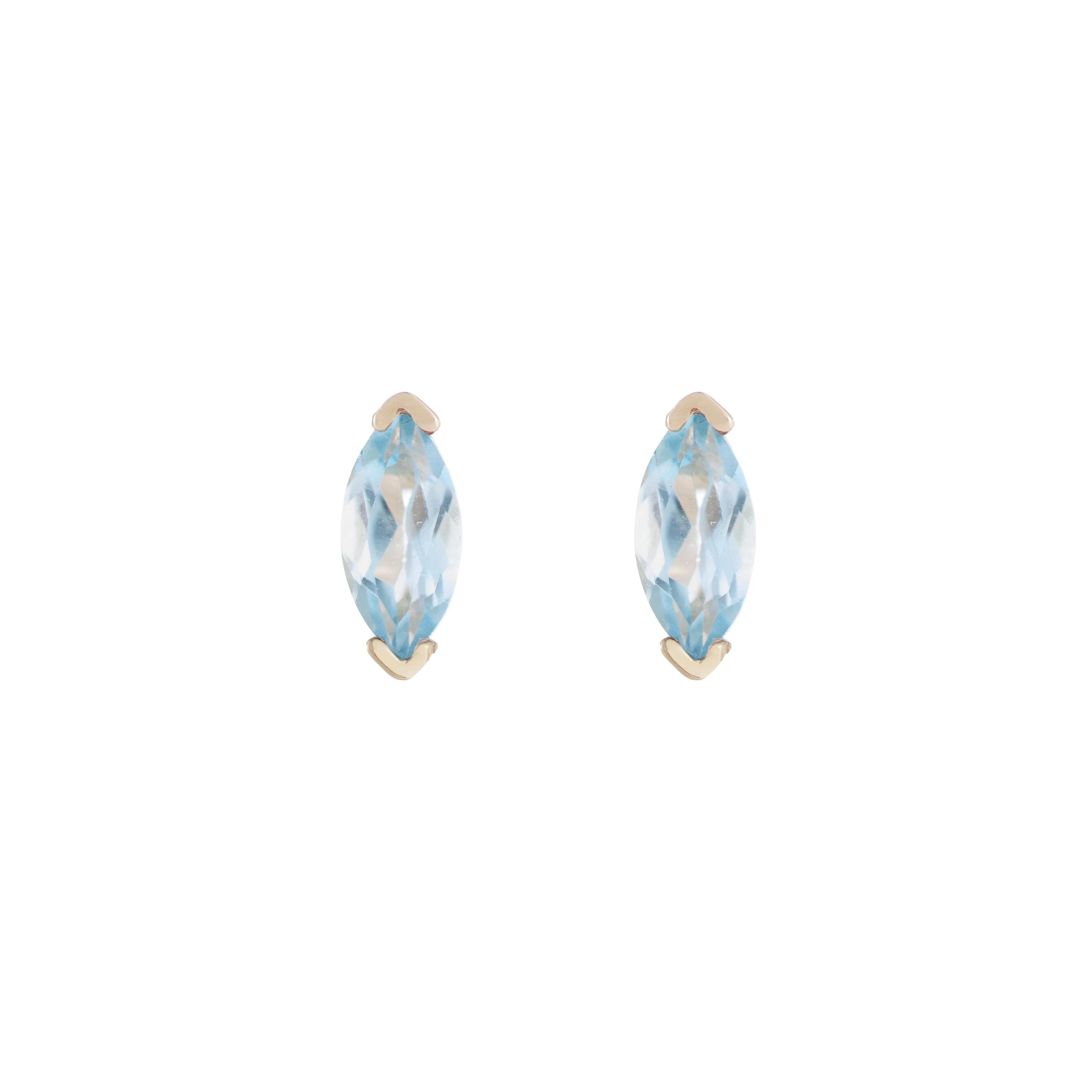 Marquise Wink Studs