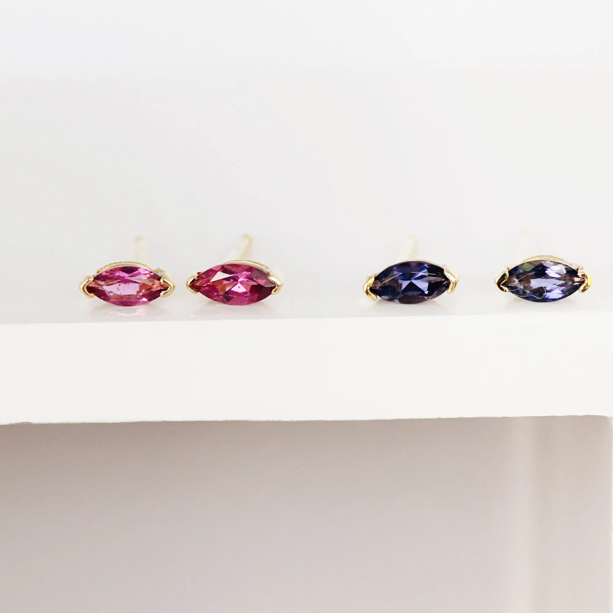 Marquise Wink Studs