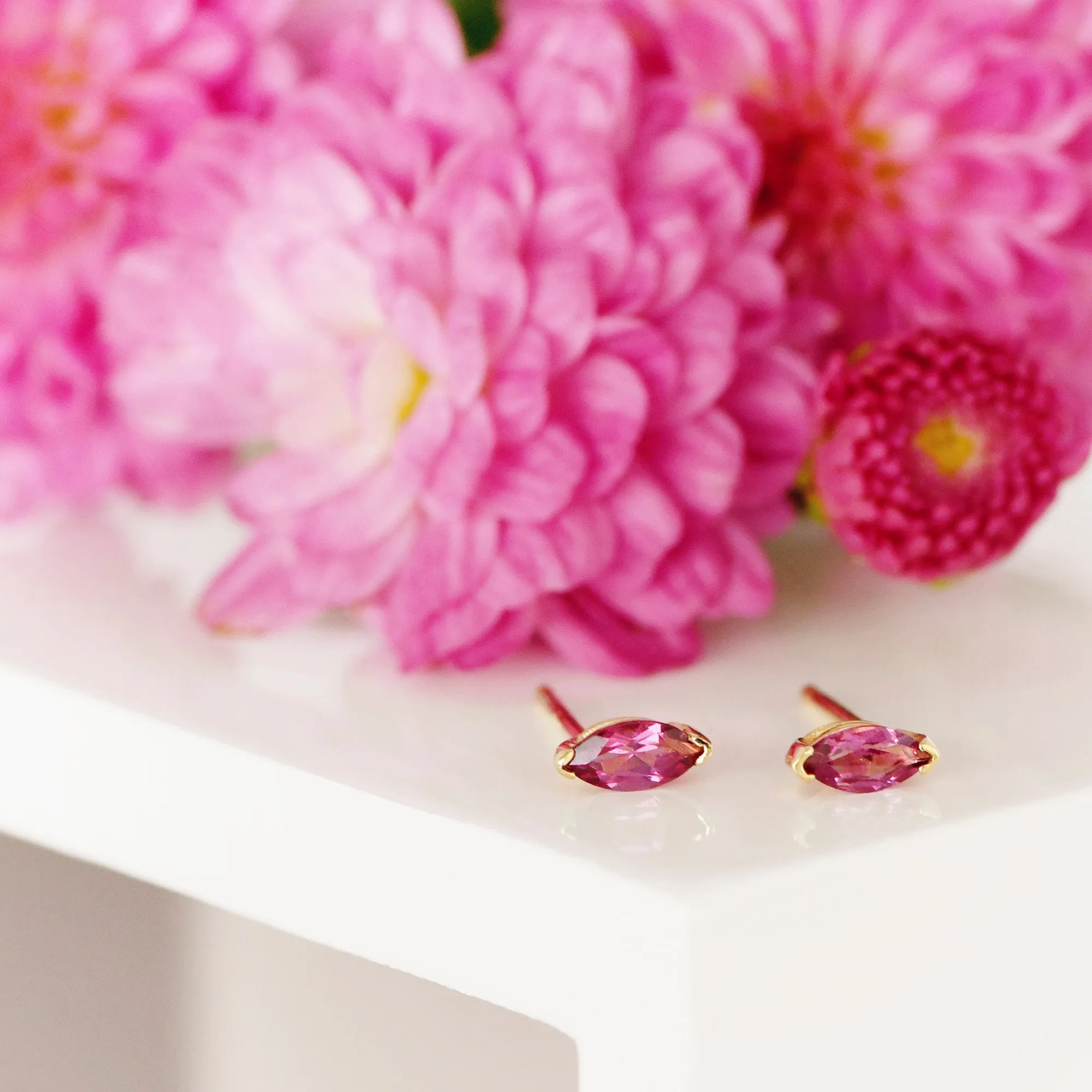 Marquise Wink Studs