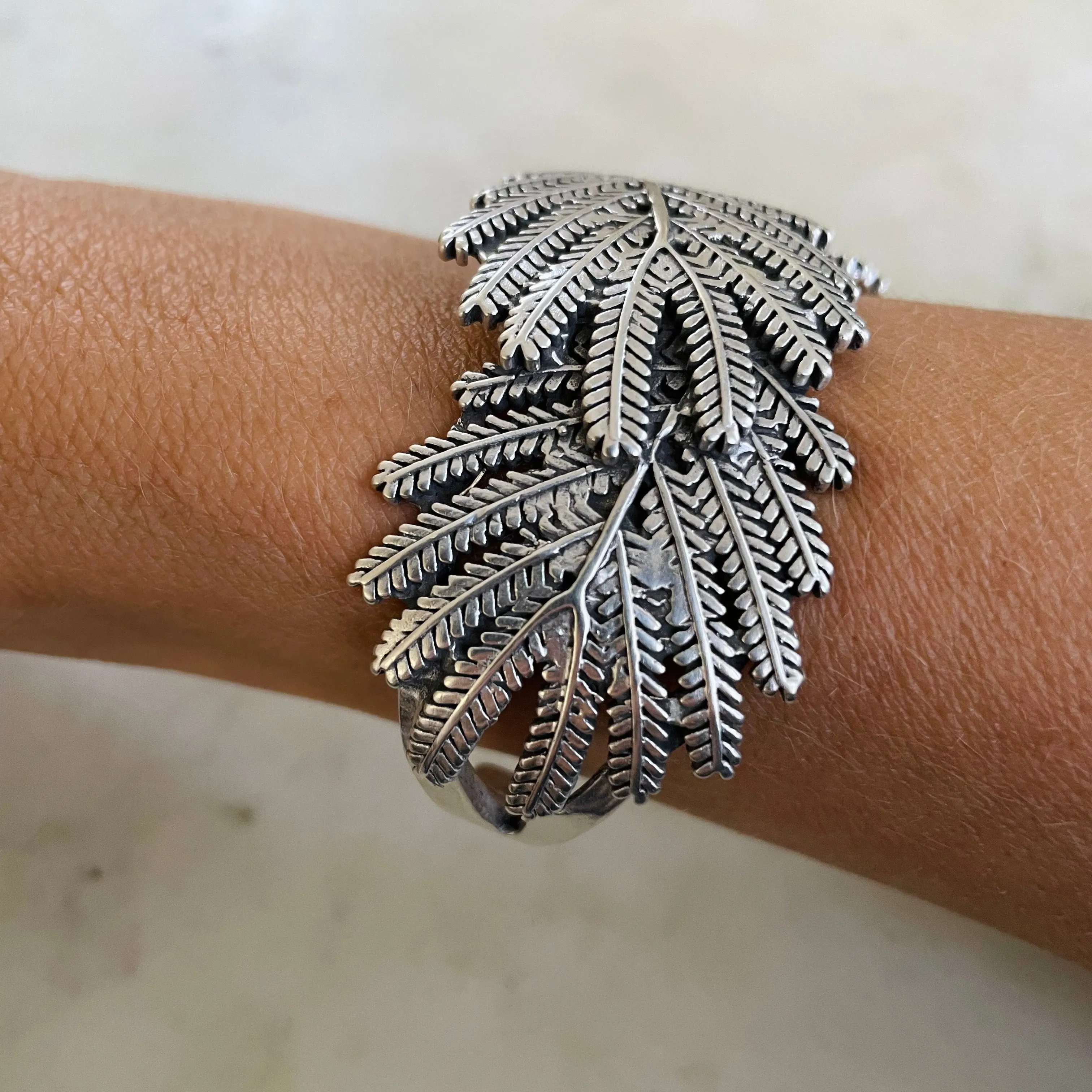 MIMOSA LEAF CUFF