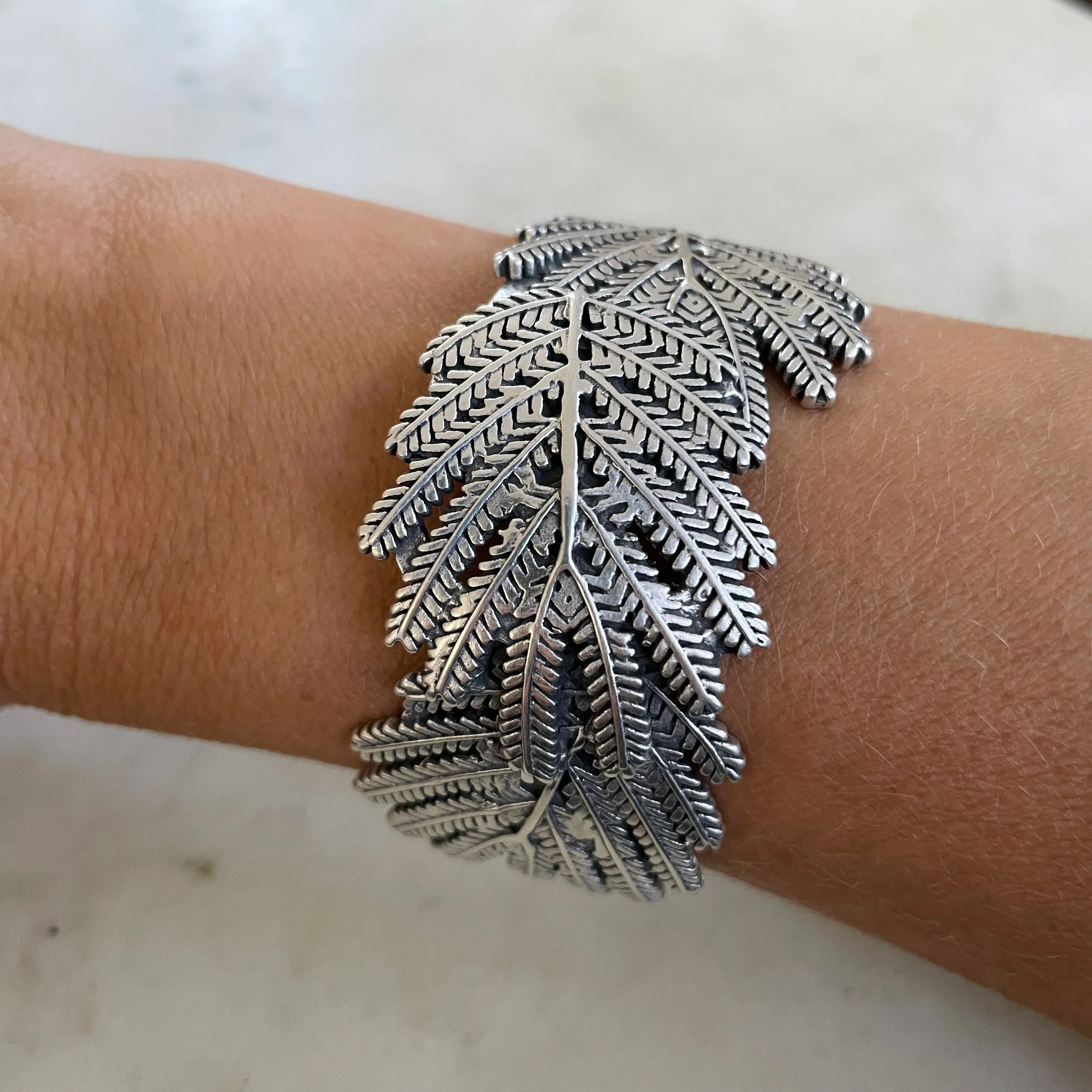 MIMOSA LEAF CUFF