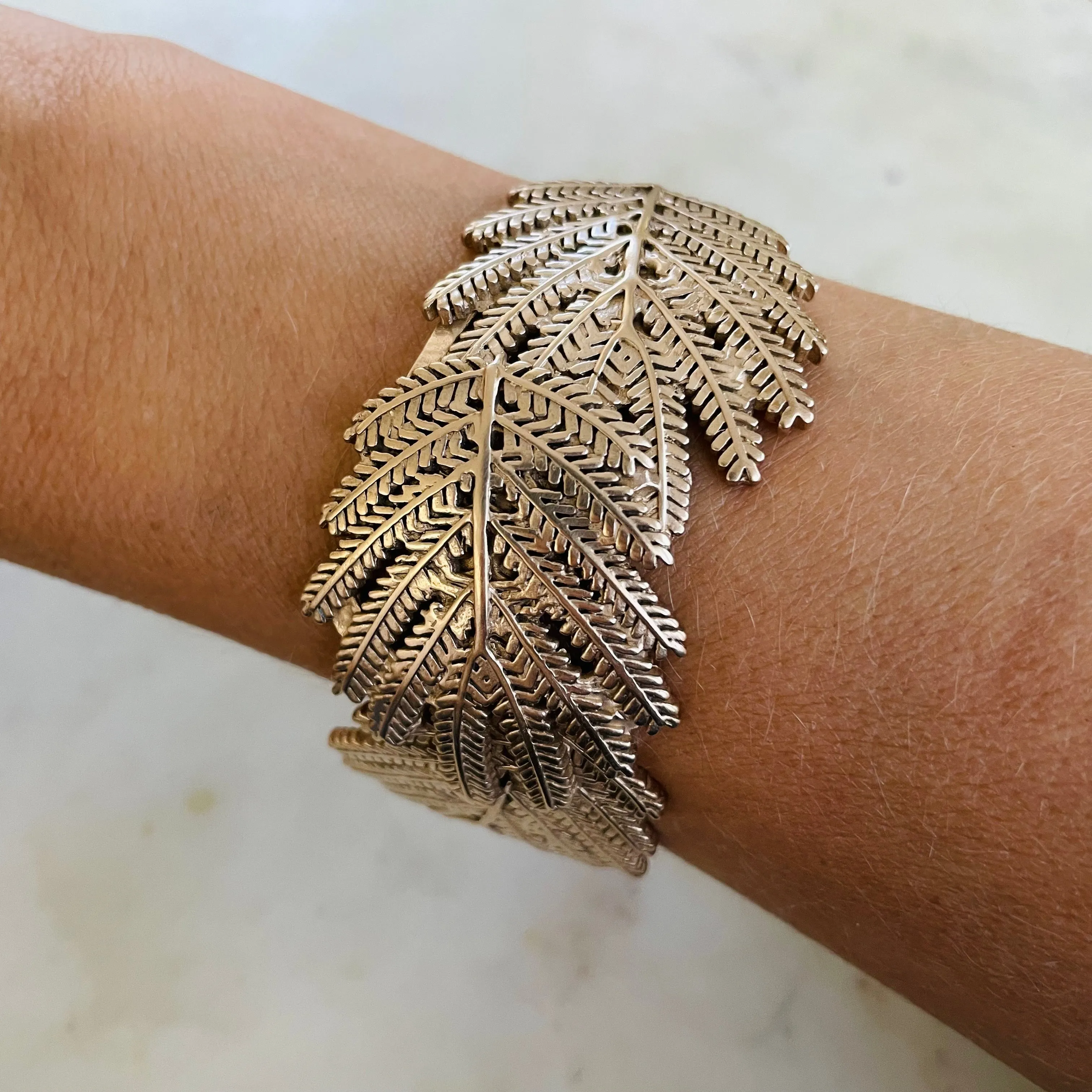 MIMOSA LEAF CUFF