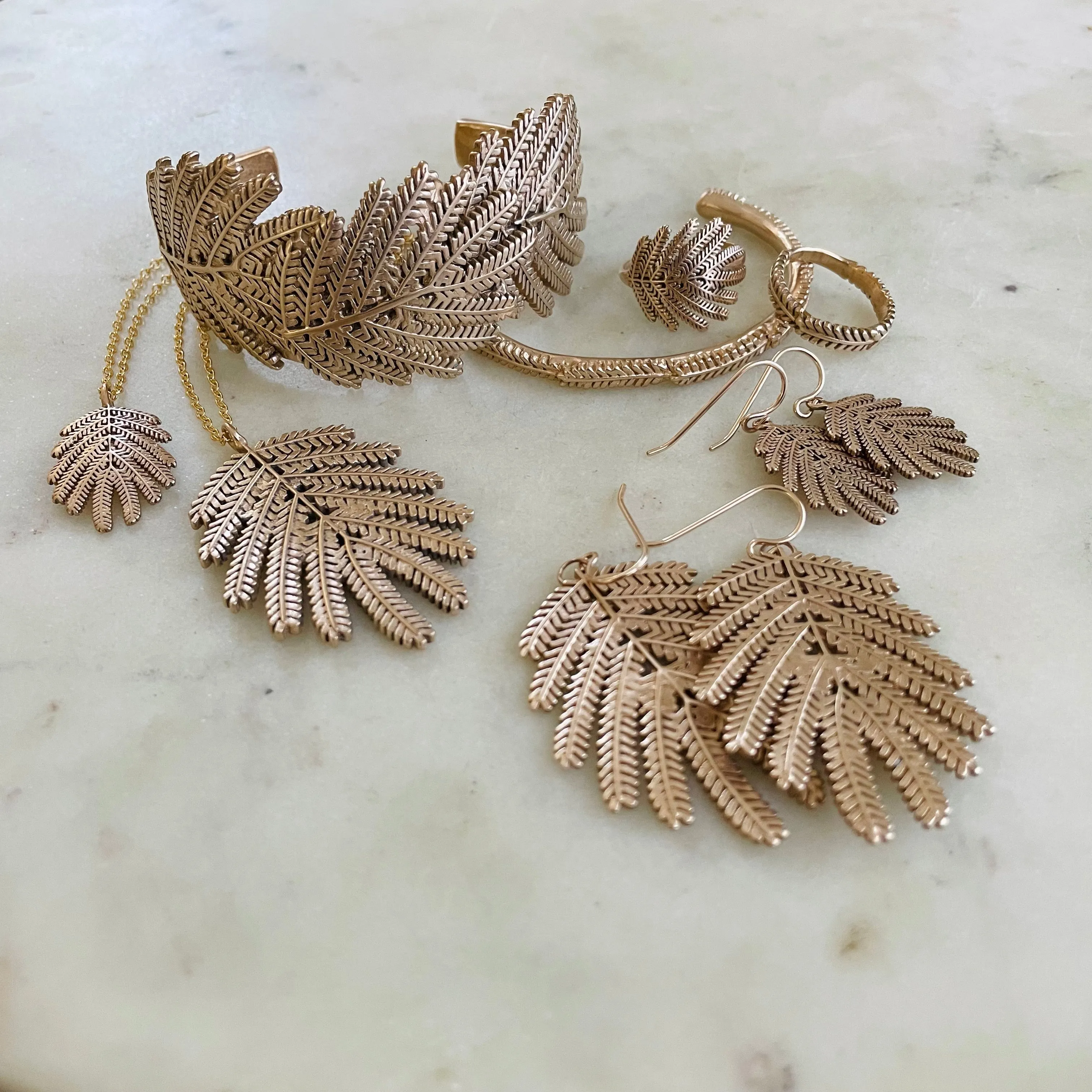 MIMOSA LEAF CUFF