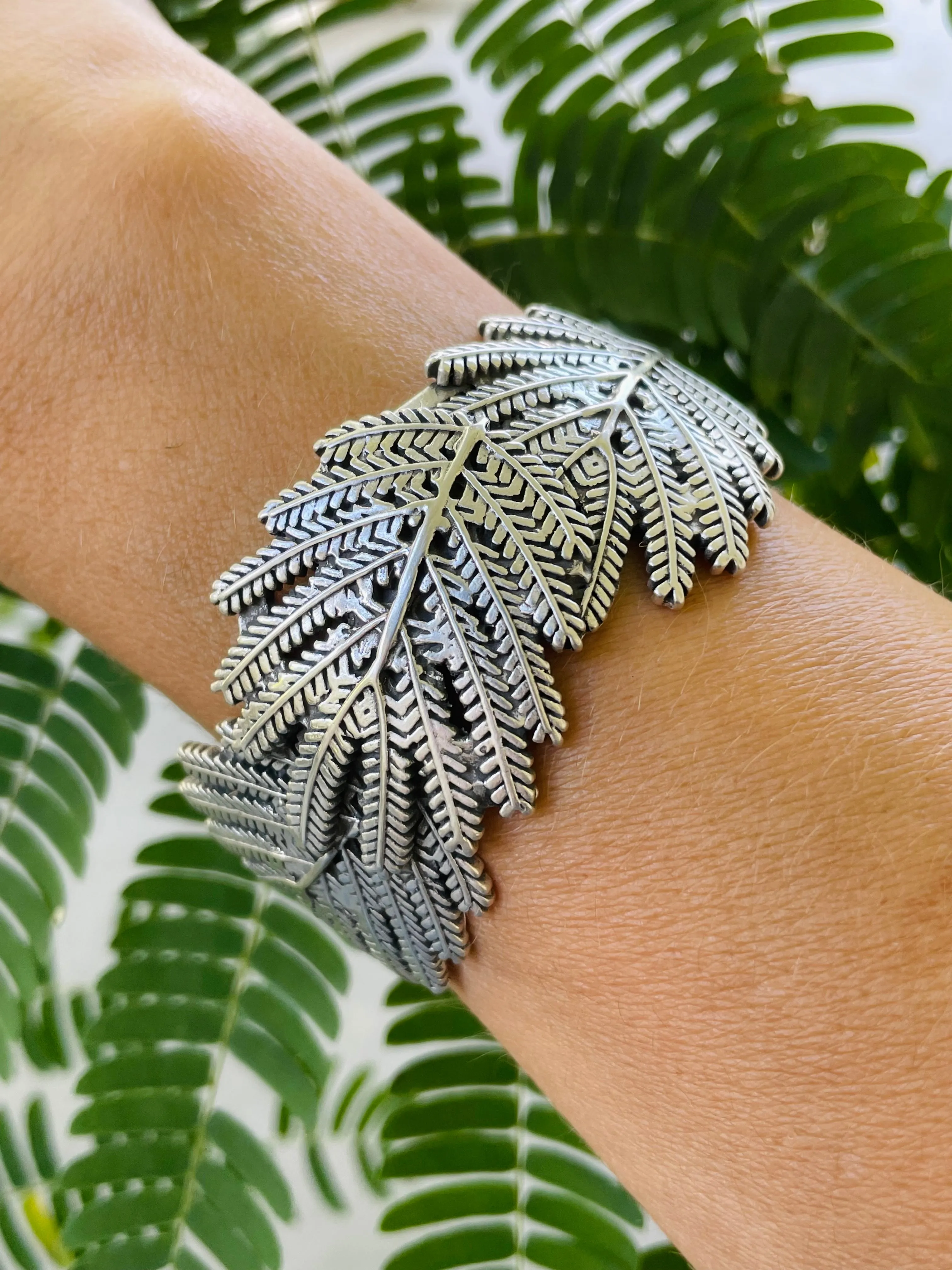 MIMOSA LEAF CUFF