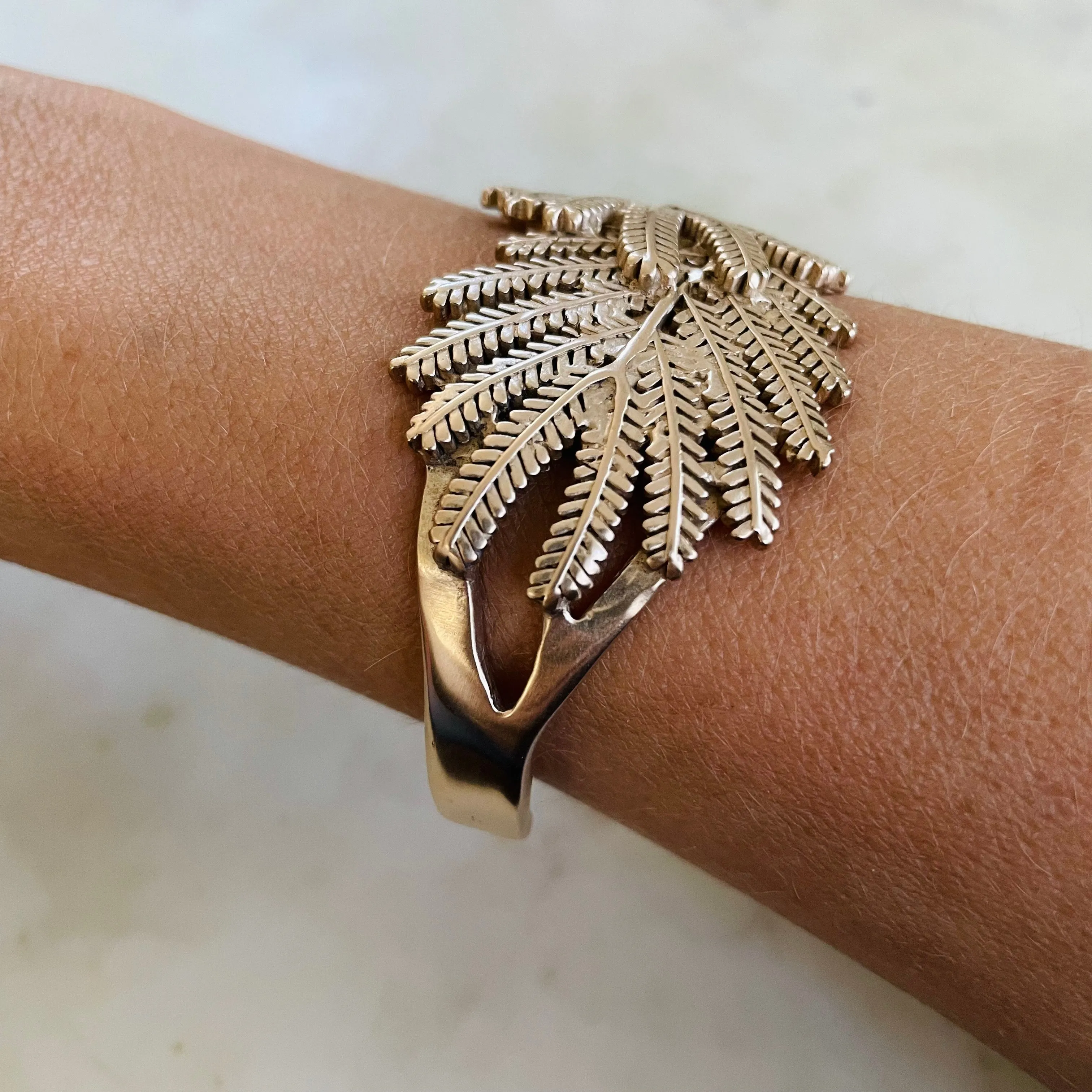 MIMOSA LEAF CUFF