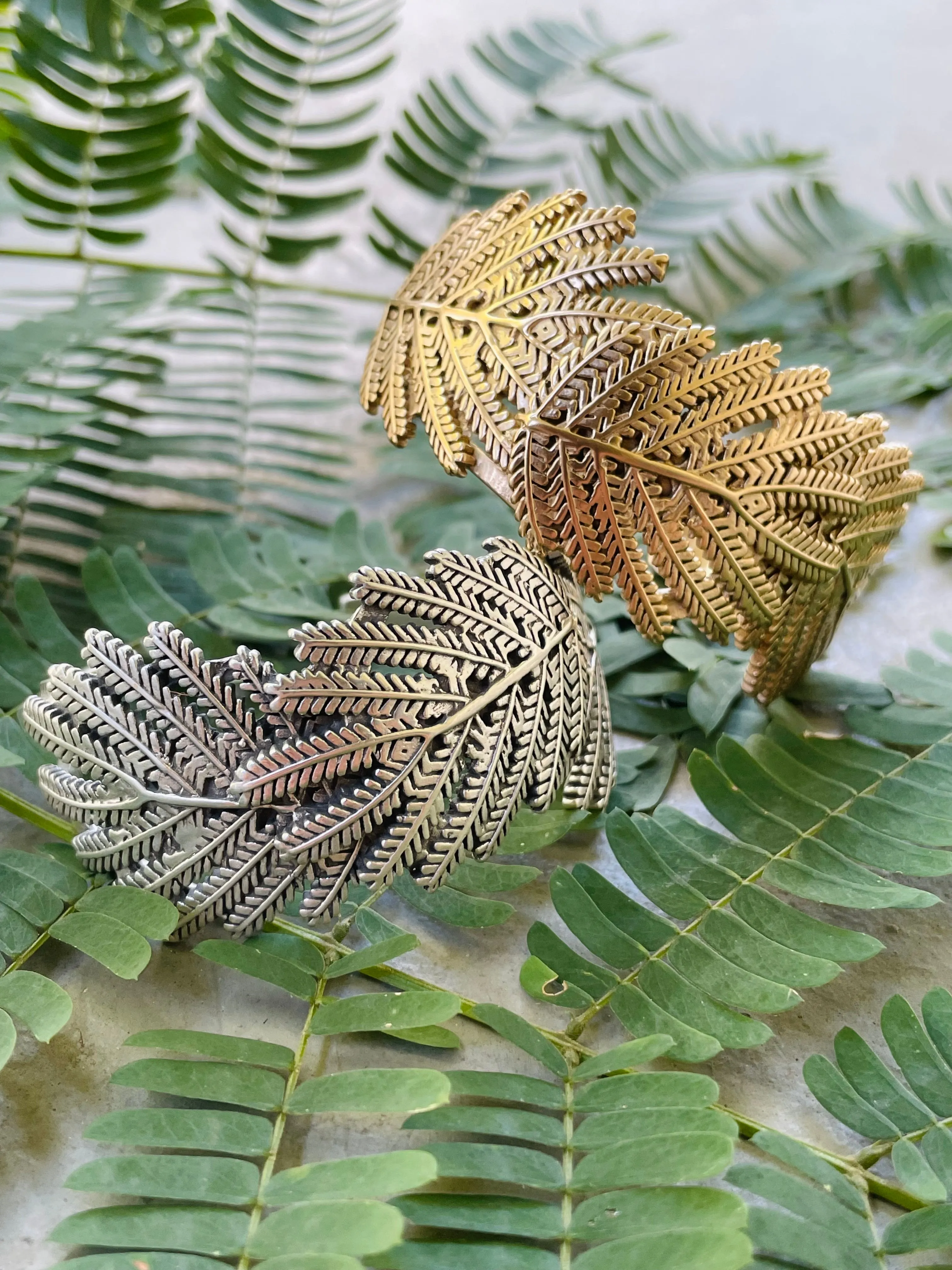 MIMOSA LEAF CUFF