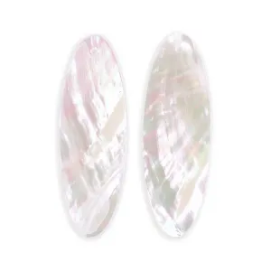 Mother of Pearl 11x41mm Marquis Pair - Pendant