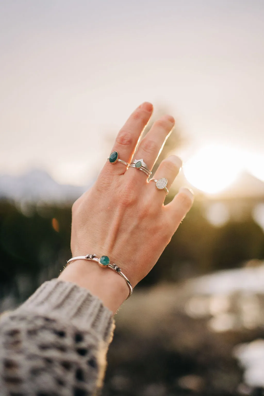 Mountain Stacking Ring