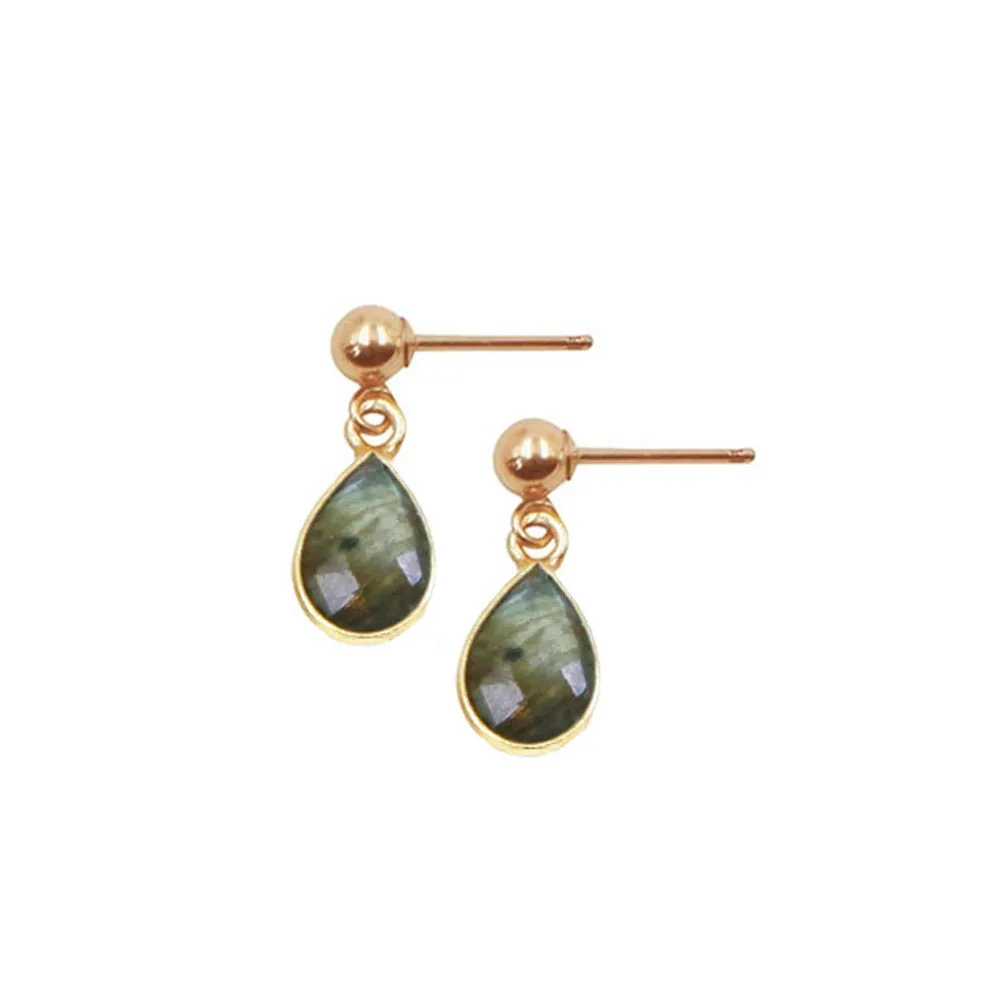 Pear Drop Studs