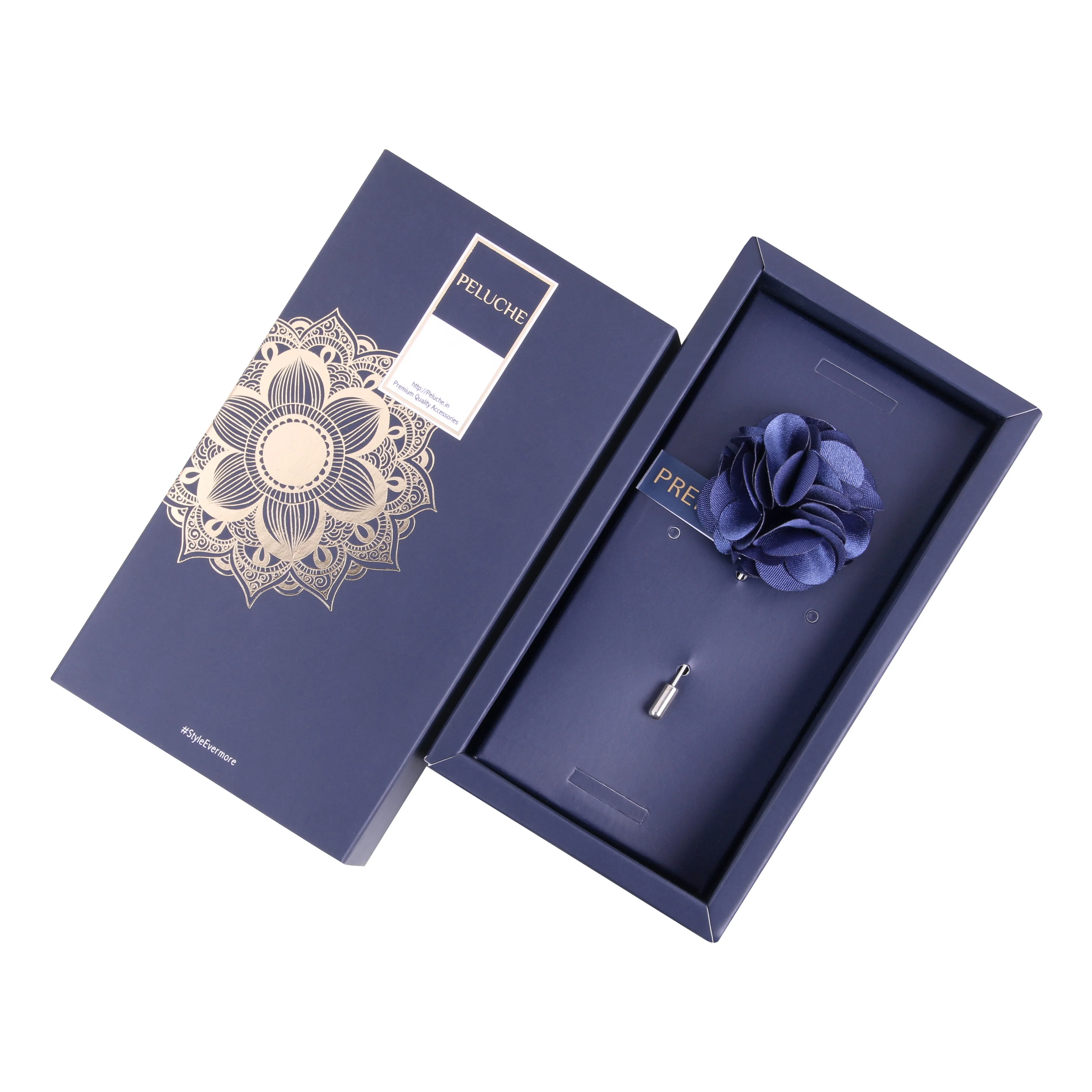 Peluche Ornamental Treat Blue Brooch