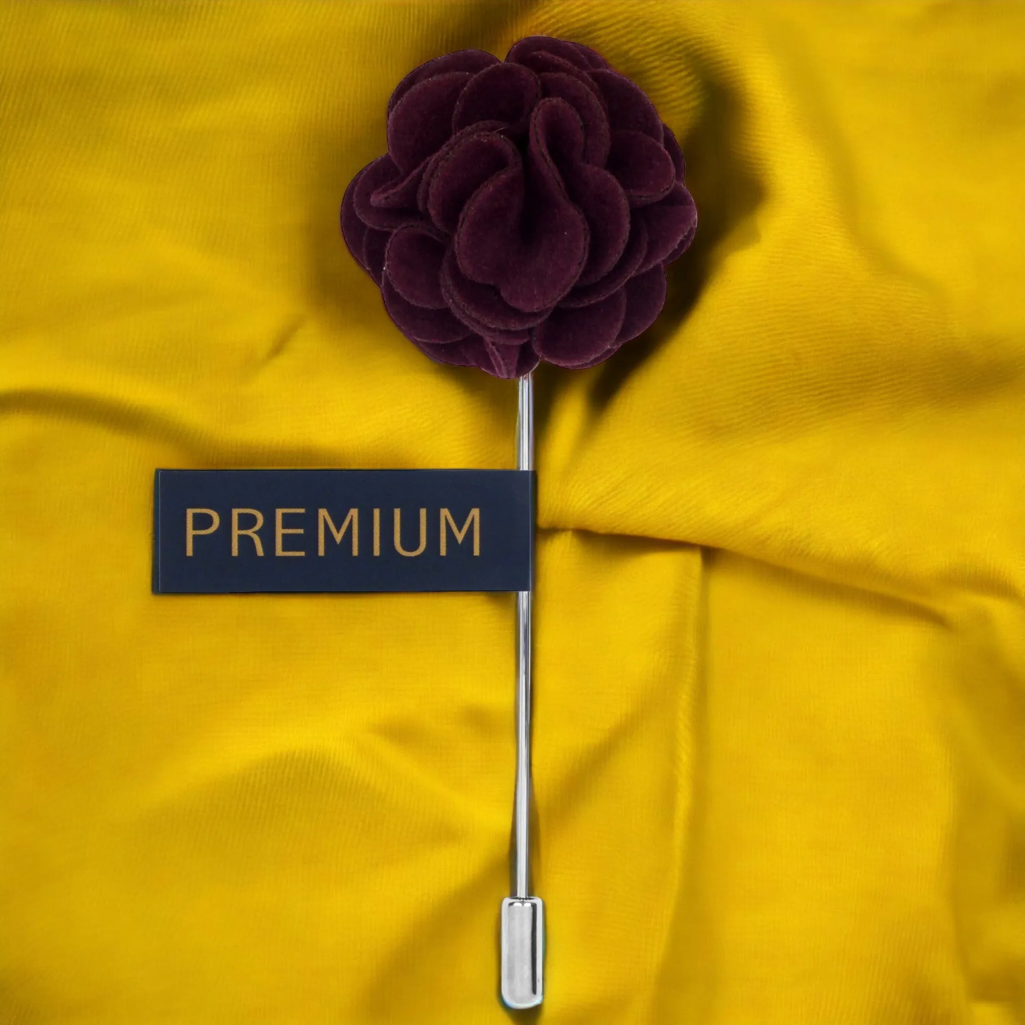 Peluche Wonderful Tulip Purple Brooch Lapel Pin