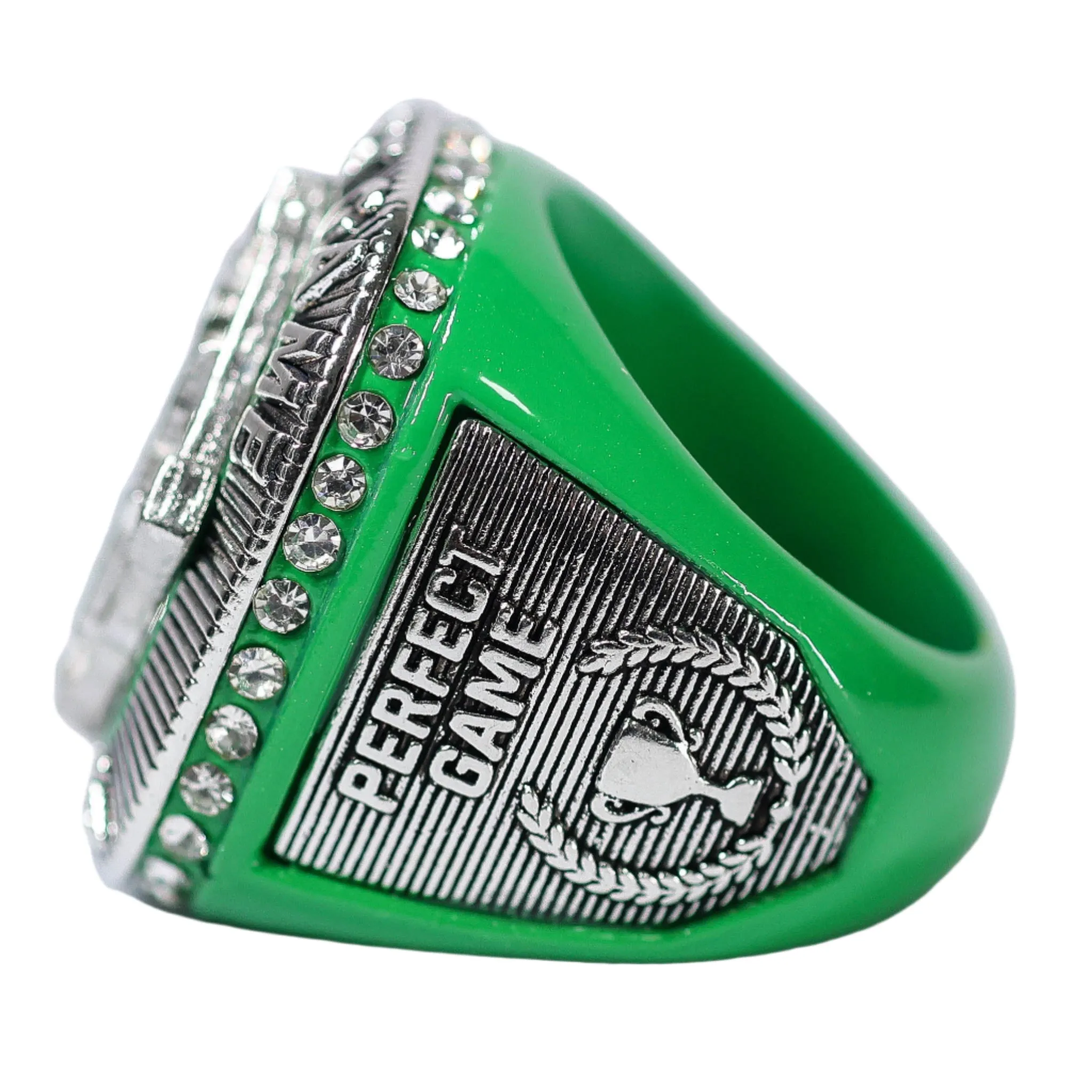 Perfect Game Ring 3 Green Finalist