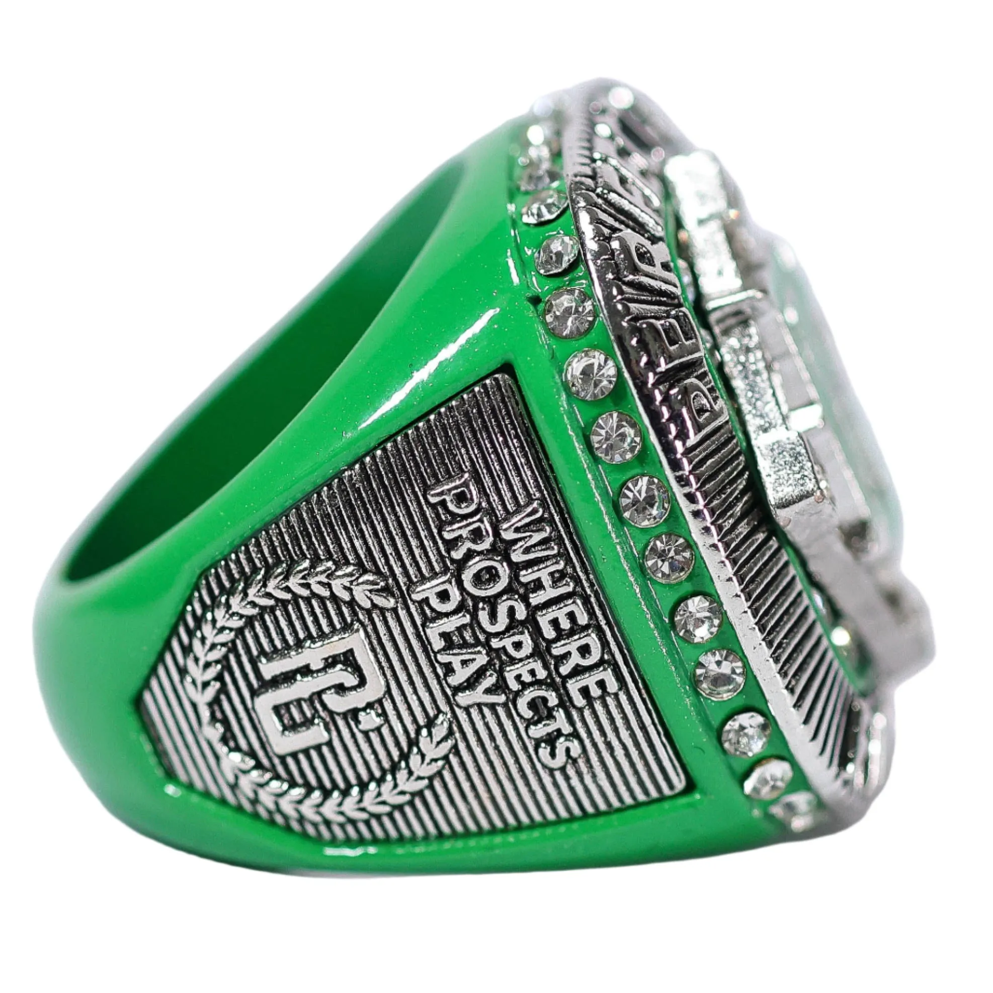 Perfect Game Ring 3 Green Finalist