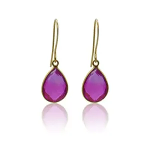 Pink Earrings - Aura Drop Earrings