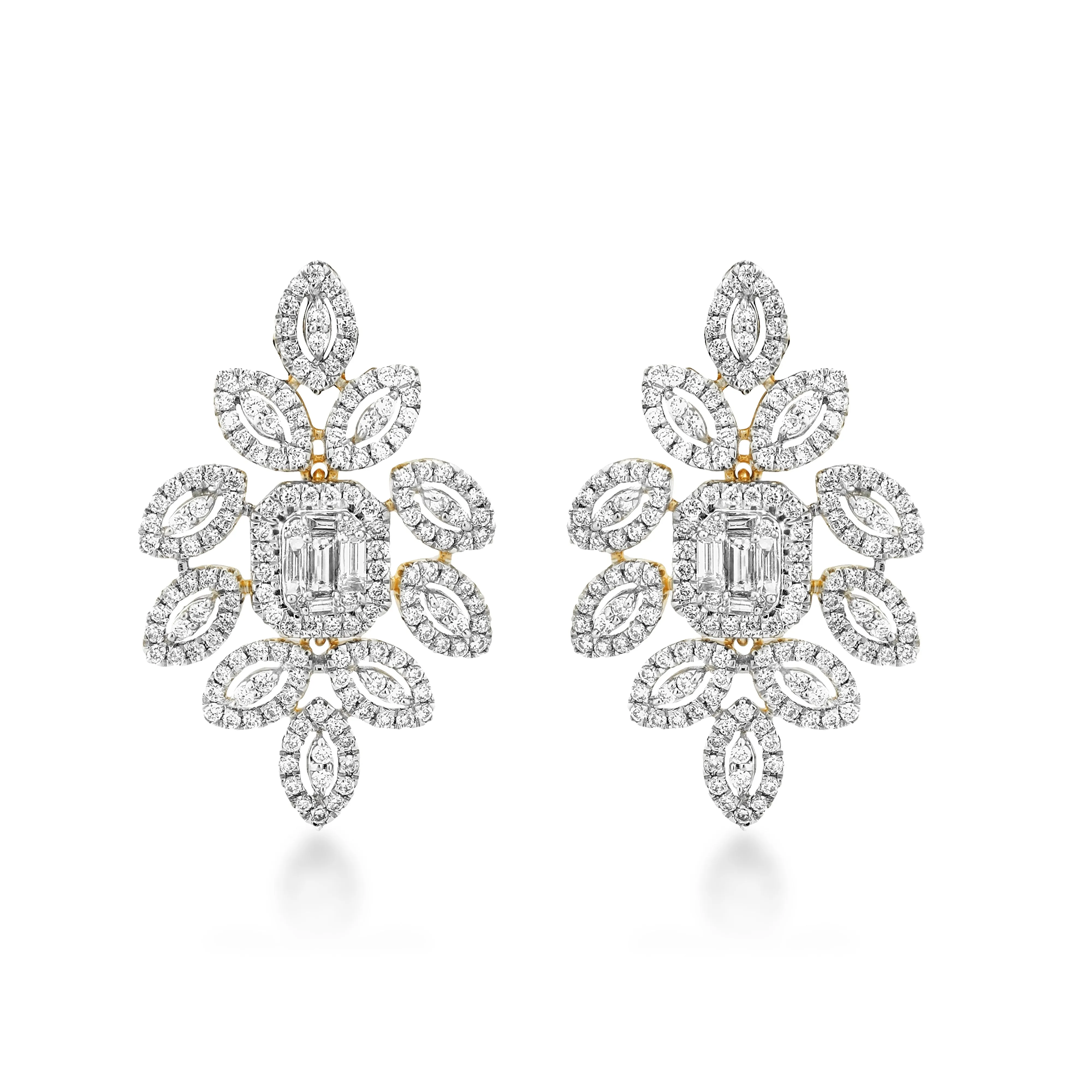 Pluma Diamond Earrings