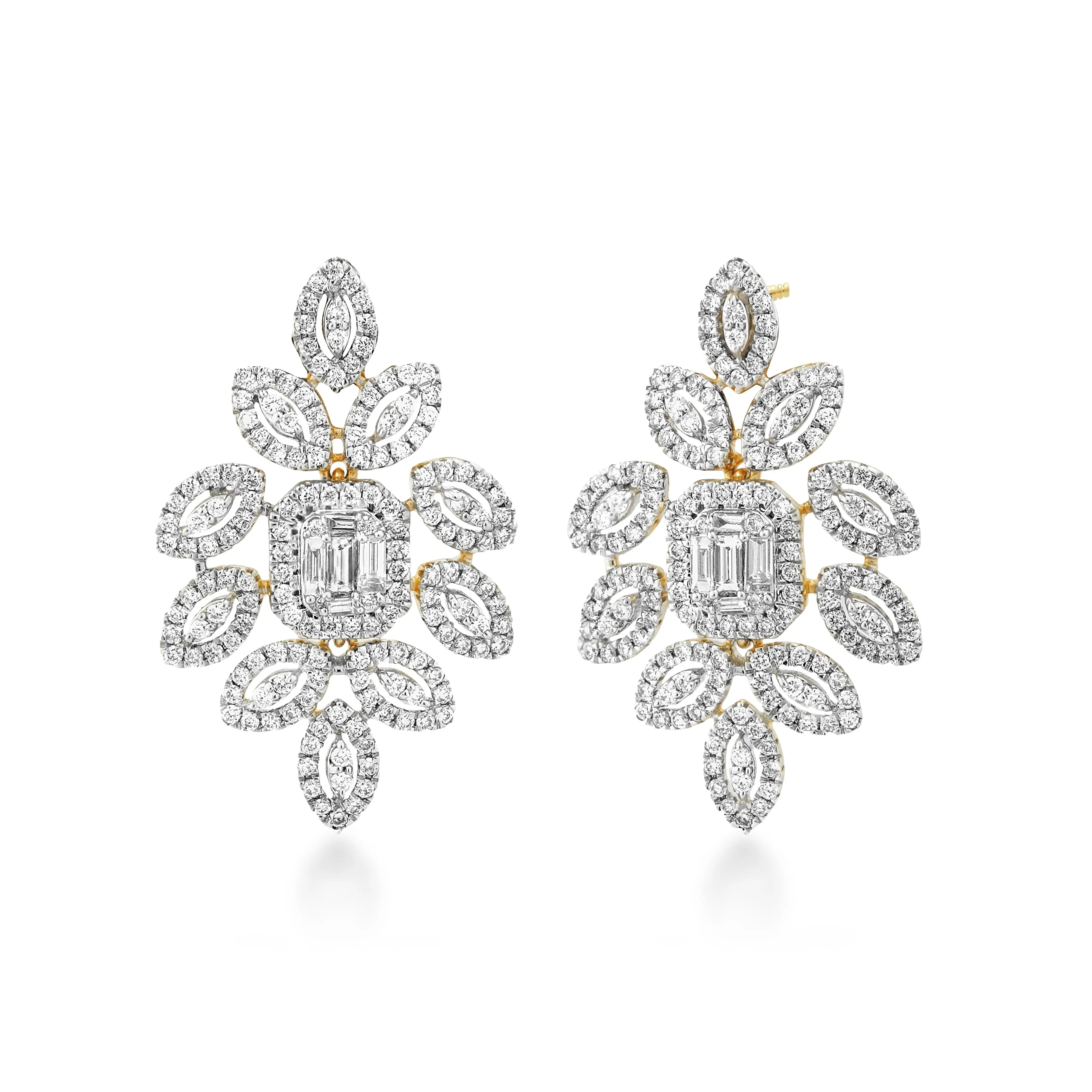 Pluma Diamond Earrings