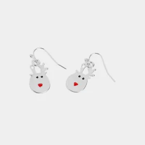 Reindeer Dangle Earring