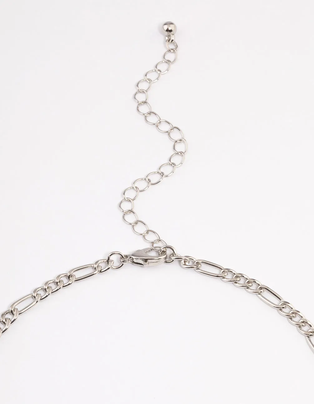 Silver Figaro Chain Necklace