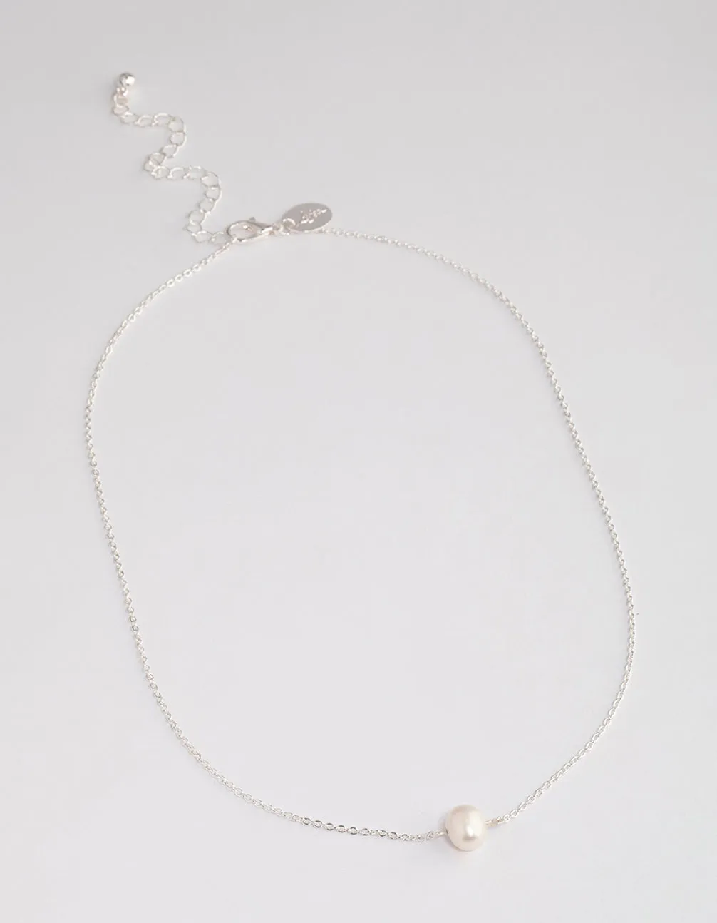 Silver Freshwater Pearl Necklace