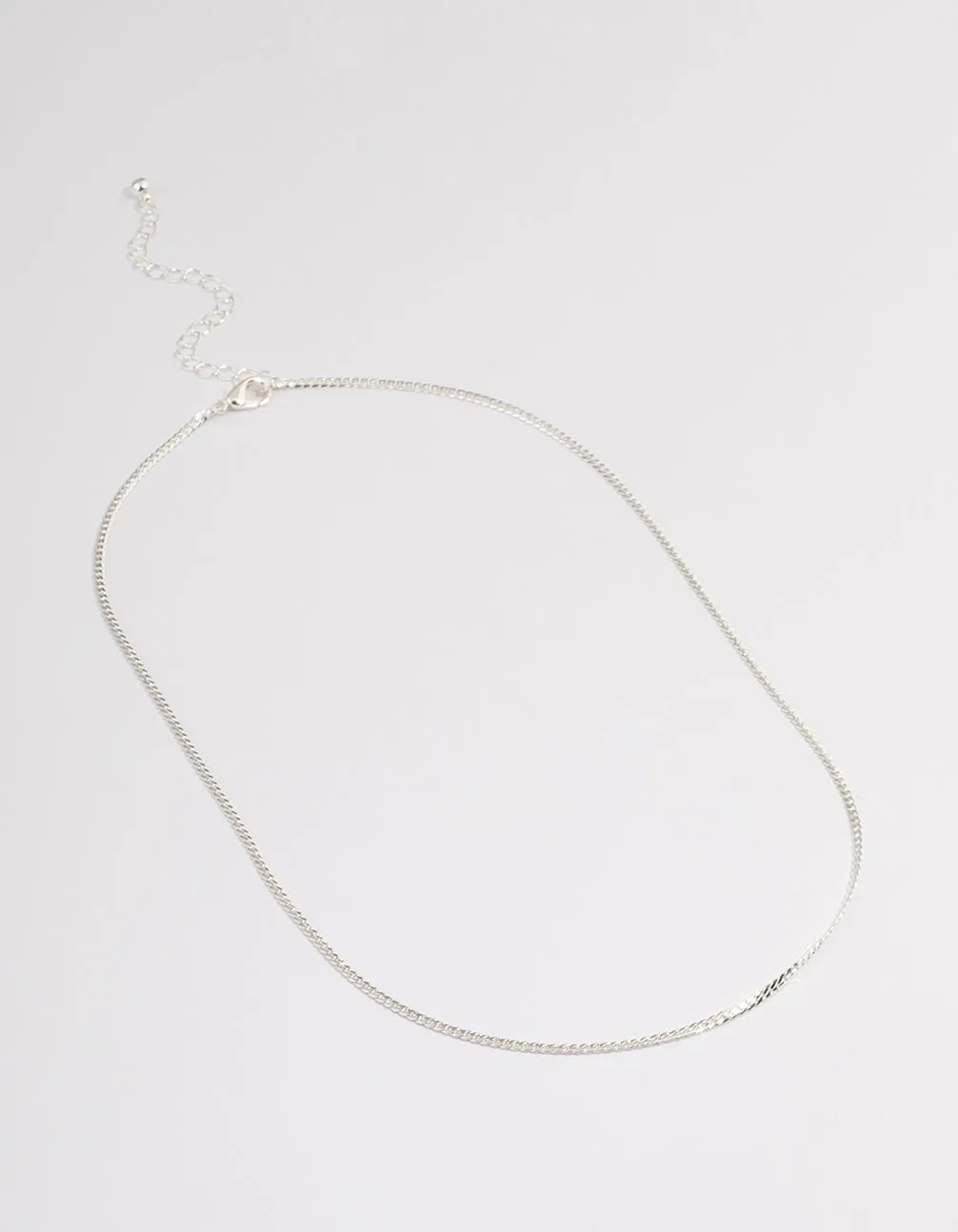 Silver Wheat Chain Necklace