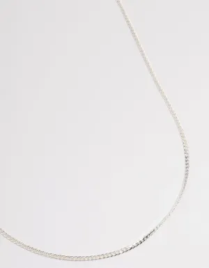 Silver Wheat Chain Necklace