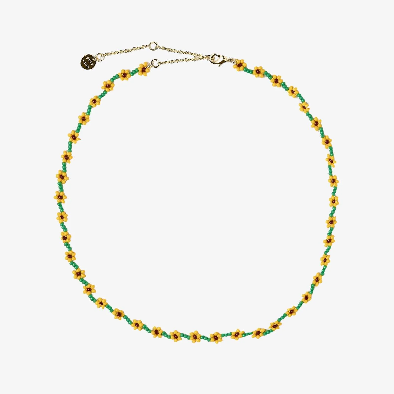 Sunflower Seed Bead Choker