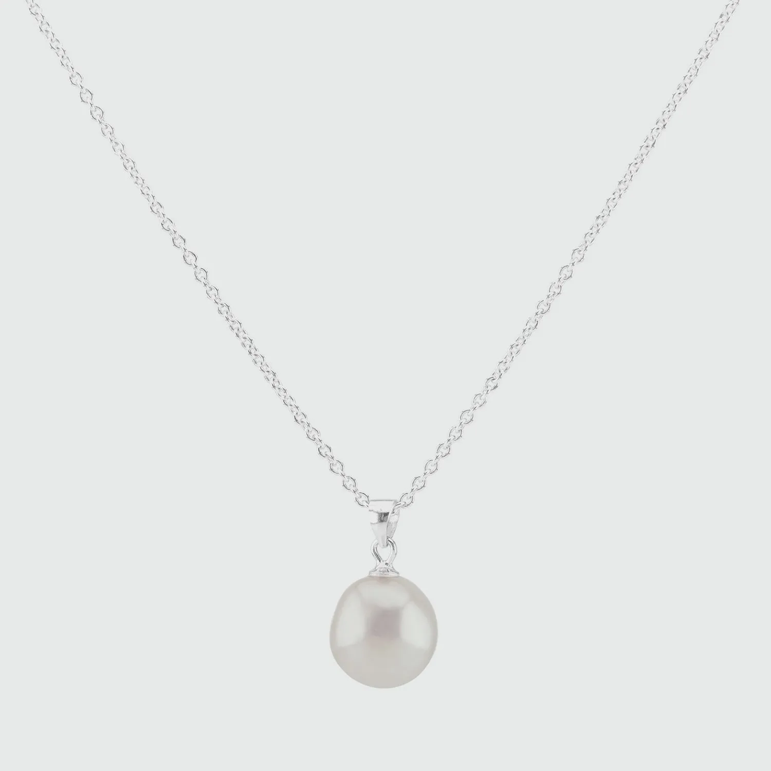 Triora Baroque Pearl & Sterling Silver Pendant