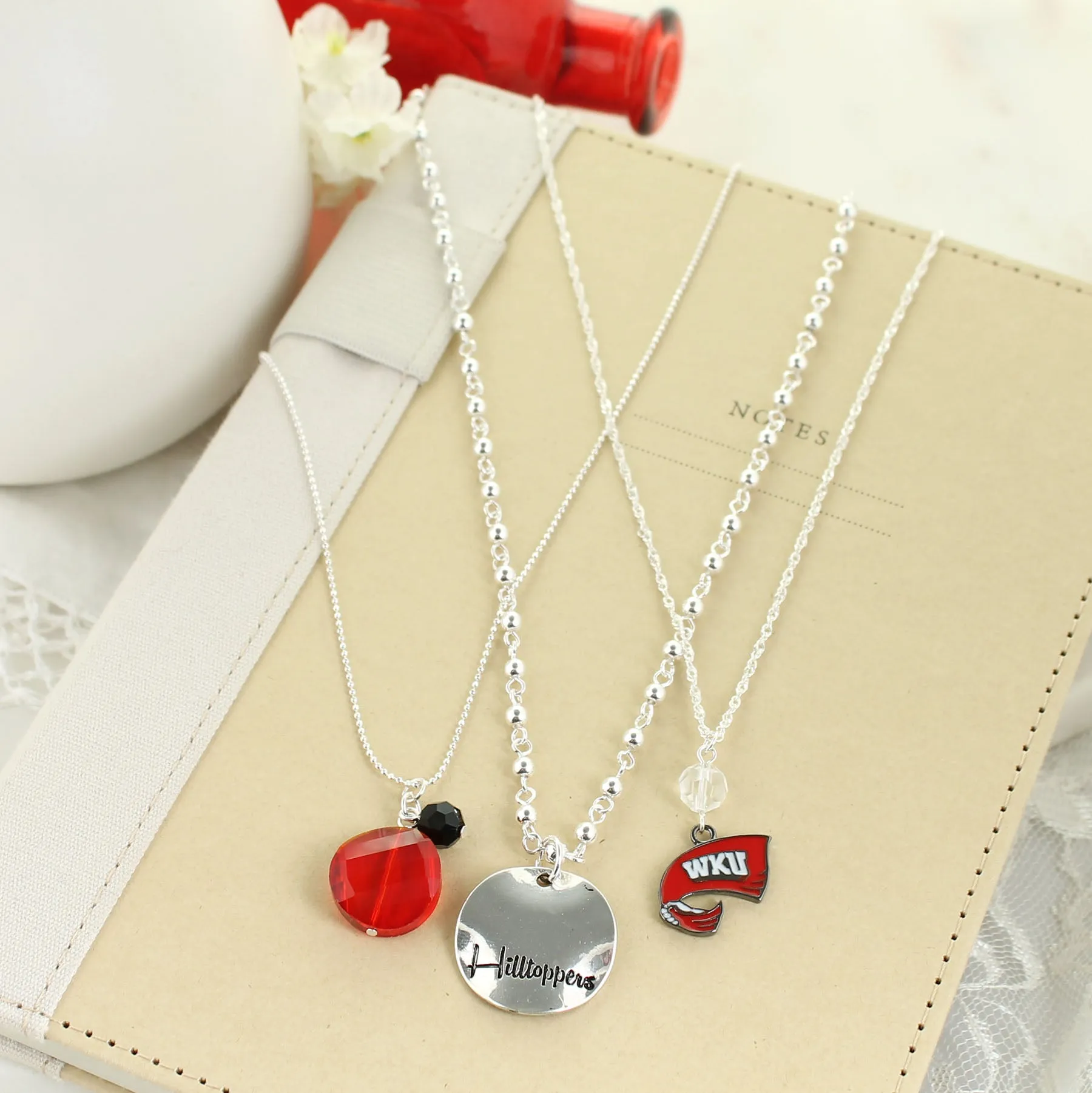 Western Kentucky Trio Necklace Set